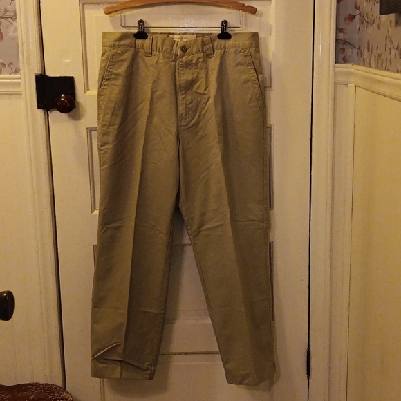 Perry Ellis 34 x 30 cotton khaki pants 👖 - Picture 1 of 4